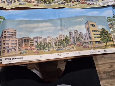 Peco Scenic Background (Medium) Sheets - 559mm (22 ins) x 178mm (7 ins) LAST FEW - Image 1 of 4