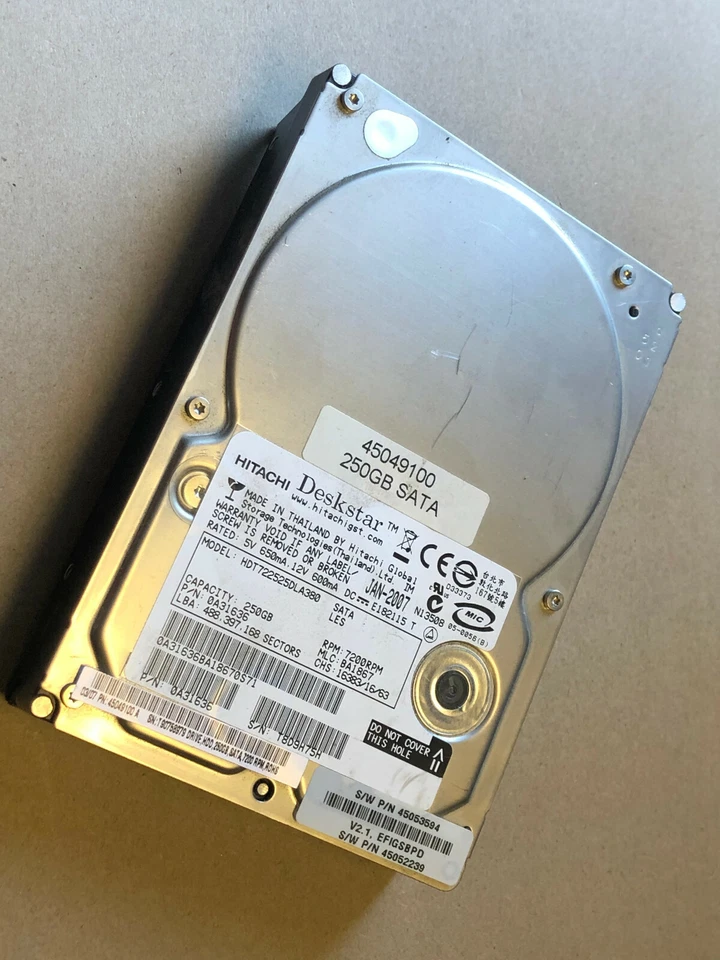 XEROX EX8002 Hard Disk 45049100 0A31636  TESTED and WIPED / EMPTY   - Image 1 of 1