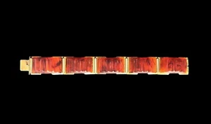 Henkel und Grosse Antik Art Deco Armband Bakelit Original Vintage Schmuck - Bild 1 von 5