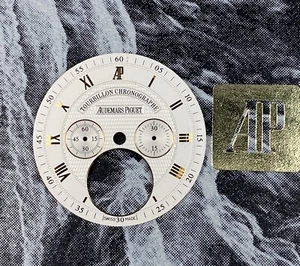 Audemars Piguet Tourbillon 43mm White Dial Rose Gold Roman Chrono Dial 26010OR - Picture 1 of 5