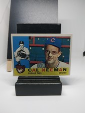 1960 Topps - #337 Cal Neeman EX-MT/ NM Sharp!! Chicago Cubs 