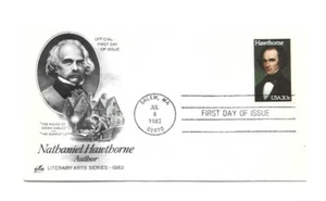 2047 Nathaniel Hawthorne, Literary Arts, ArtCraft FDC - Picture 1 of 1