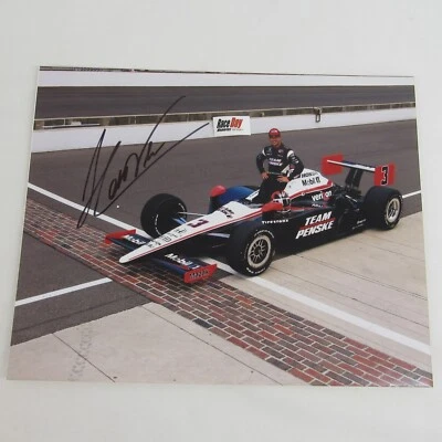 2002 Helio Castroneves Signed Photo Team Penske Indy 500 - Image 1 of 3