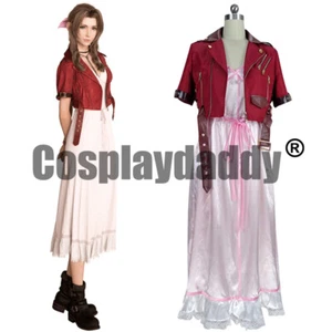 Vestido Disfraz Juegos con disfraces Final Fantasy VII FF7 Remake Aerith Gainsborough S002 - Imagen 1 de 5