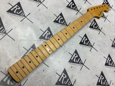 Warmoth Strat 复古电吉他琴颈复古 Tint Maple Clapton Qtr Sawn — 第 1/4 张图片