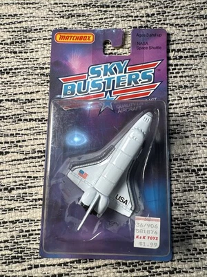 De colección Nuevo de Lote Antiguo 1988 Matchbox Sky Busters Nasa Transbordador Espacial Avión SB13 Totalmente Nuevo Foto 1 de 2