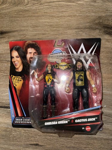 Mattel WWE Showdown 26 Chelsea Green & Cactus Jack 2-pack