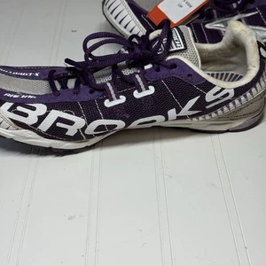Brooks Mach 12 XC Cross Country Shoes Size 8.5 Racing Flats Featherlite EUC - Picture 1 of 8