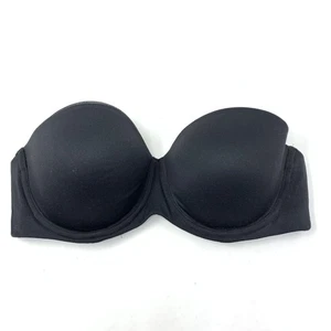 Calvin Klein Damen Gr. 34C Trägerloser Bügel BH Schwarz  - Bild 1 von 4