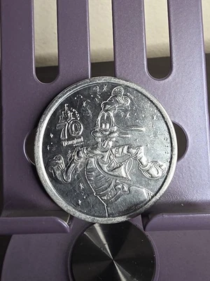 Disneyland Goofy Medallion 70th Anniversary - Image 1 of 2