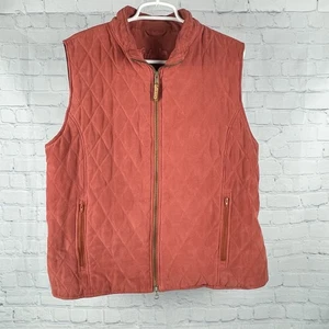 Outback Trading Co. Reitweste Damen Lg Burgundy Full Zip 2 Taschen Pferde - Bild 1 von 11