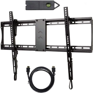 Tilt TV Wall Mount Bracket for 23"-85" TVs + HDMI Cable & Stud Finder - Picture 1 of 7