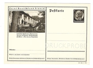 Deutsches Reich Ganzsache P 236 Bad Heilbrunn  DD40-162-1-B9 DRUCKPROBE ** - Picture 1 of 1