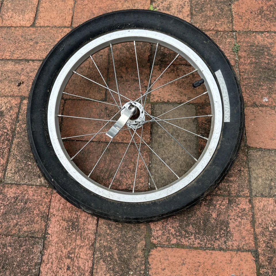 Rueda delantera para cochecito Schwinn Jogger - 16" - liberación rápida Foto 1 de 4