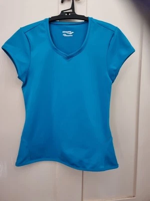 Ladies Blue Saucony T Shirt Size Small. Worn Once - Image 1 of 4