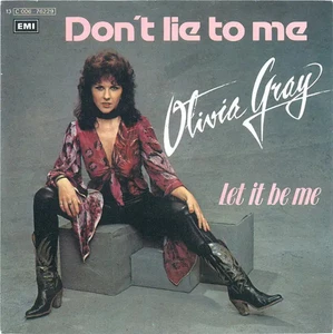 Olivia Gray Dont Lie To Me Vinyl Single 7inch NEAR MINT EMI - Foto 1 di 1