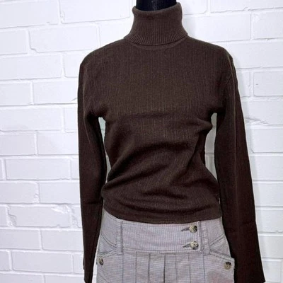 Ultra-Rare Italian Vintage Y2K 'Jeans de Christian Lacroix' Turtleneck Jumper! - Image 1 of 4