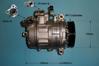 AutoAir Aircon Compressor 14-0037 For Alpina B7 E65 4.4 - Image 1 of 3