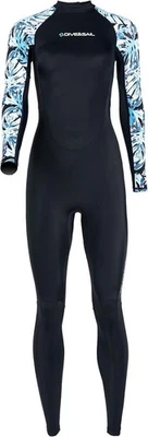 UV Rash Guard Women Long Sleeve One Piece Swimsuit Surfing Bathing Suit Swimwear - Image 1 of 4