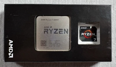 CPU AMD Ryzen 7 1800X @ 3,60 GHz 8 núcleos 16 hilos sin enfriador de CPU YD180XBCAEWOZ Foto 1 de 3