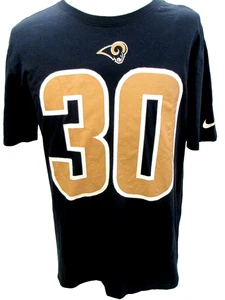 Nike Los Angeles Rams #30 Todd Gurley II Jersey Styled T Shirt Men's Large NOS. - Picture 1 of 7