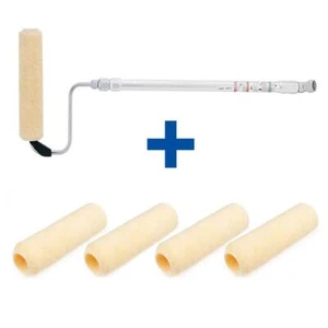 Roller Kit with 45 Degree Paint Gun Adapter + 1/2" Cover Magnum Pressure 4-Pack - Picture 1 of 3