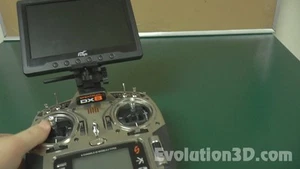 Deluxe Spektrum (DX7s / DX8) verstellbare Schnellspanner FPV LCD Monitorhalterung - Bild 1 von 12