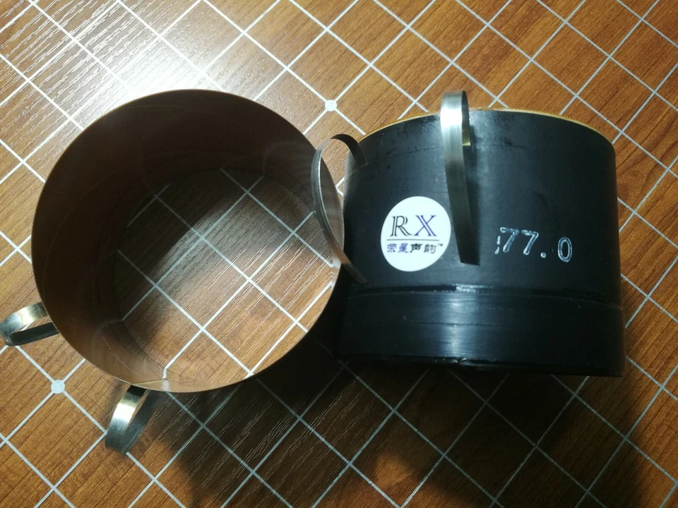 ID: 77mm 8 ohmios altavoz bobina de voz para FAITAL 15FX560 15FH520 altavoz woofer Foto 1 de 1