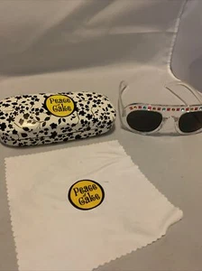 Peace Of Cake Kids sunglasses girls Never Worn. Clear Aviator frame w/ dazzling - Picture 1 of 7