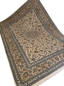 Perserteppich Orientteppich Handgeknüpfter Teppich Keshan fein 350x250cm - Bild 1 von 19