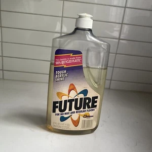 SC Johnson Wax Future Acrylic Floor Polish For No-Wax Floors 70% Full VTG 1993 - Picture 1 of 6