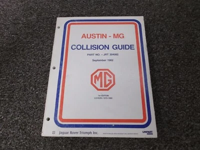 Austin America Marina MG Midget MGB 1970-1980 carrocería taller manual de reparación GT Foto 1 de 4