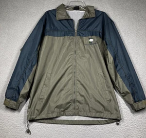 Yellowstone Jacket Adult Small Green Blue Full Zip Embroidered Windbreaker - Picture 1 of 15