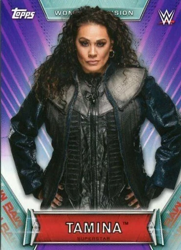 2019 TOPPS WWE Women's Division #15 Tamina /99 - Image 1 of 1