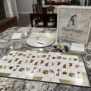 Vintage 1989 Huggermugger The Mystery Word Game Golden -Board Game - Complete 🔥 - Picture 1 of 8