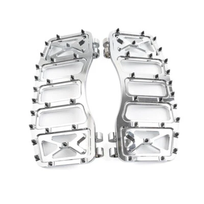 For Harley Softail Touring Road Glide Trike Dyna CNC Foot Pegs Floorboards Pedal - Image 1 of 4