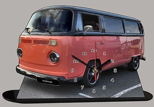 MINIATURE, VOLKSWAGEN, COMBI - 03 en horloge   - Picture 1 of 1