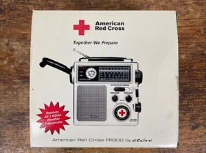 American Red Cross FR300 By Eton Emergency Hand Crank Radio NOS - Picture 1 of 8
