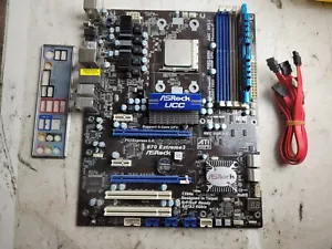 ASROCK 870 EXTREME3 w/AMD Phenom II X4 955, 8GB RAM & IO Shield #2316 - Picture 1 of 9