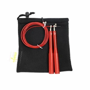 Cuerda de salto ligera de alta velocidad con asas de aluminio para entrenamientos cardiovasculares (TALLA 11) - Imagen 1 de 4