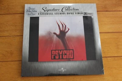 PSYCHO laserdisc LD DELUXE EDITION "Signature Series* [NEW SEALED] Cult Horror - Image 1 of 4