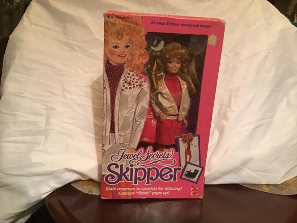 Coleccionista Barbie Skipper Jewel Secrets 1986  Foto 1 de 1