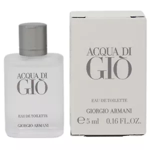 GIORGIO ARMANI ACQUA DI GIO EDT 5ml .16fl oz COLOGNE MINI NEW IN BOX - Picture 1 of 1