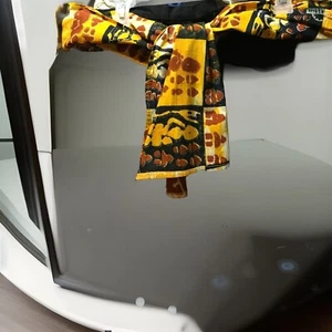 Sotiba Simpafric Fabric Animal Print Scarf/Waist Wrap Long 33x14 in. Multi-Color - Picture 1 of 4