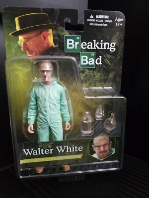 Traje Breaking Bad Walter Blanco Verde Hazmat Mezco2013 Foto 1 de 4