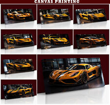 Sport Car, Futuristic Powerful Supercar, Morden Car, Luxury car, Canvas Wall Art
