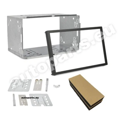 Assembly Kit Universal for Car Radio Stereo 2 din Dashboard Of Fastening - Image 1 of 4