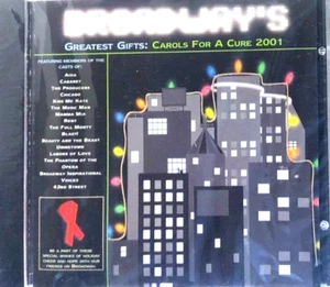 BROADWAY'S GREATEST GIFTS: CAROLS FOR A CURE - VARIOUS, CD, 16 TRACKS, SEALED - Picture 1 of 2