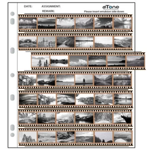 50 Sheets Acid-free Archival Storage Pages Sleeves Slide 35mm 135 Film Negative - Picture 1 of 4