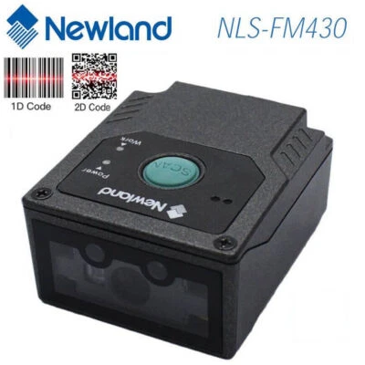 Newland NLS-FM430 1/2D CMOS Fixed Mount Barcode Scanner Replace GFS4450 GFS4470 - Image 1 of 4